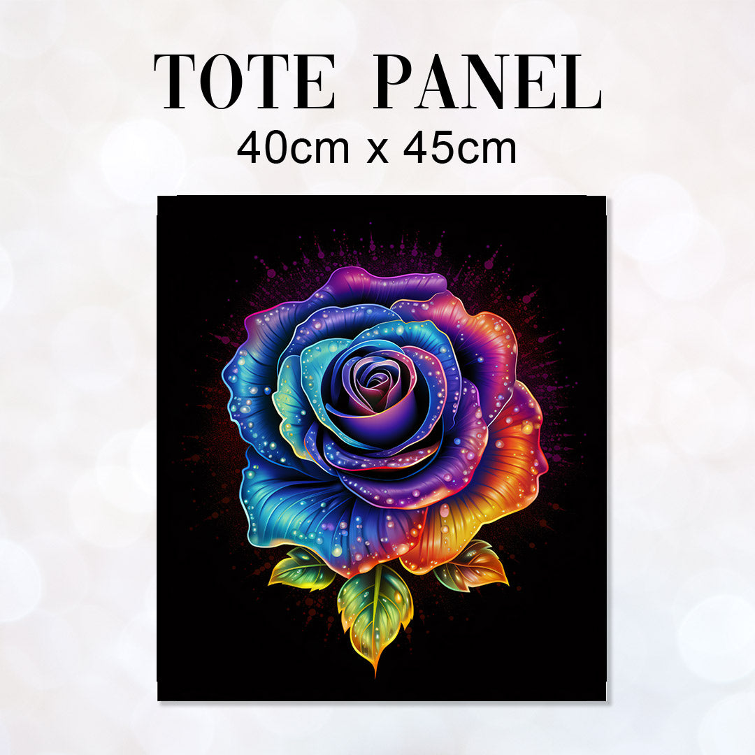 TOTE Magical Rose 2 Fabric Bag Panel TP-399