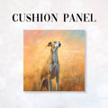 CUSHION Fabric Panel Sunset Greyhound CP-4