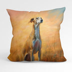 CUSHION Fabric Panel Sunset Greyhound CP-4
