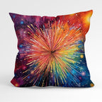 CUSHION Fabric Panel Fireworks CP-40