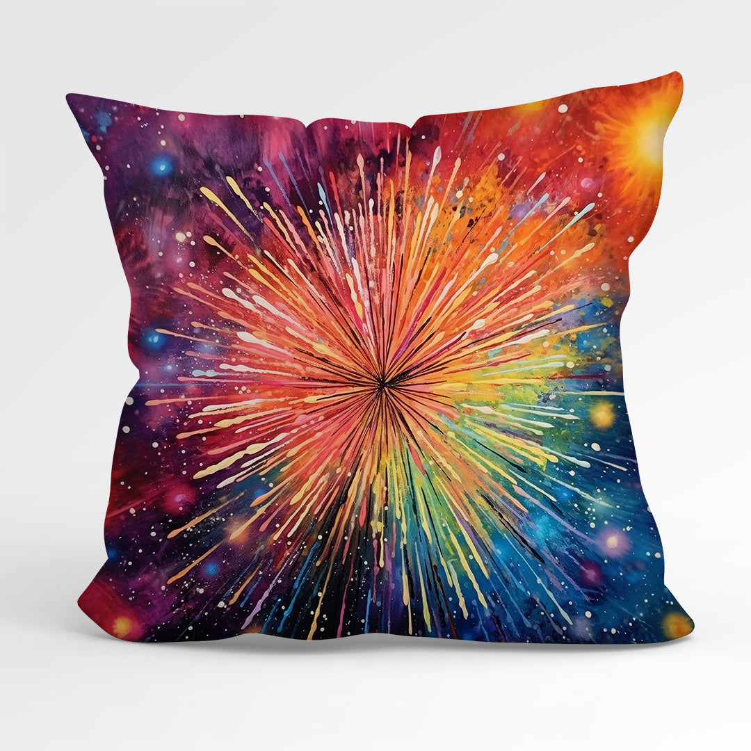 CUSHION Fabric Panel Fireworks CP-40