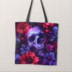 TOTE Midnight Skull Fabric Bag Panel TP-401