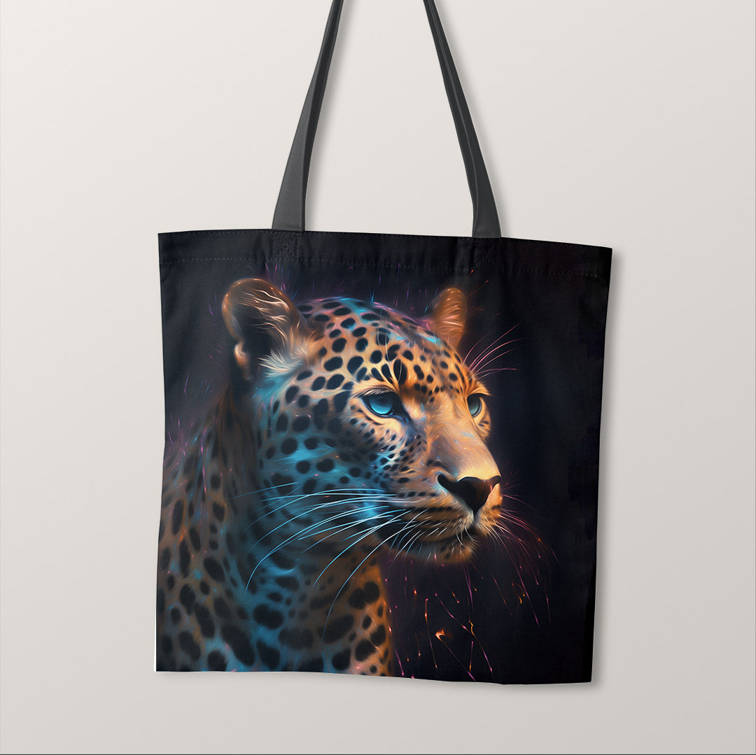 TOTE Neon Jaguar Fabric Bag Panel TP-403