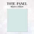 TOTE CO-ORD Shabby Chic Butterfly Mint Fabric Bag Panel TP-414