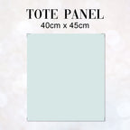 TOTE CO-ORD Shabby Chic Butterfly Mint Fabric Bag Panel TP-414