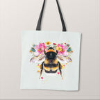 TOTE Floral Bee Fabric Bag Panel TP-425
