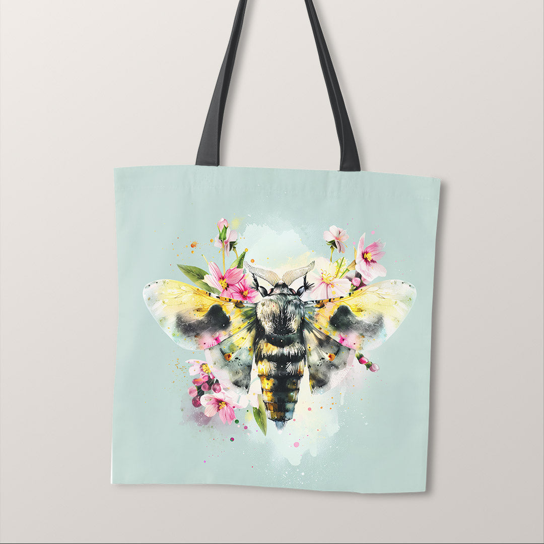 TOTE Floral Moth Fabric Bag Panel TP-430