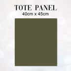TOTE CO-ORD Quilted Panda Fabric Bag Panel TP-433
