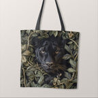 TOTE Embroidered Puma Fabric Bag Panel TP-436