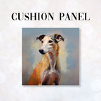 CUSHION Fabric Panel Dreamy Greyhound CP-44