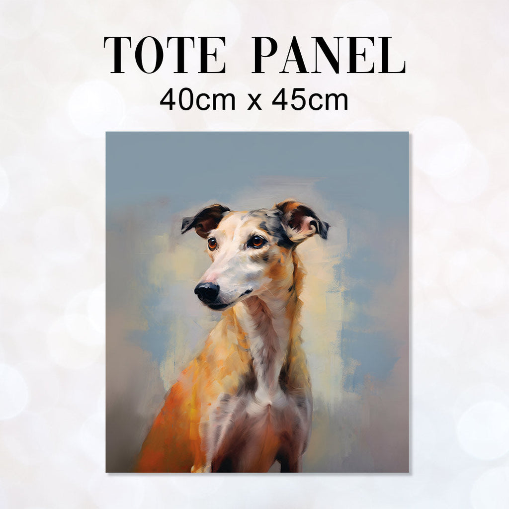 TOTE Dreamy Greyhound TP-44 Fabric Bag Panel