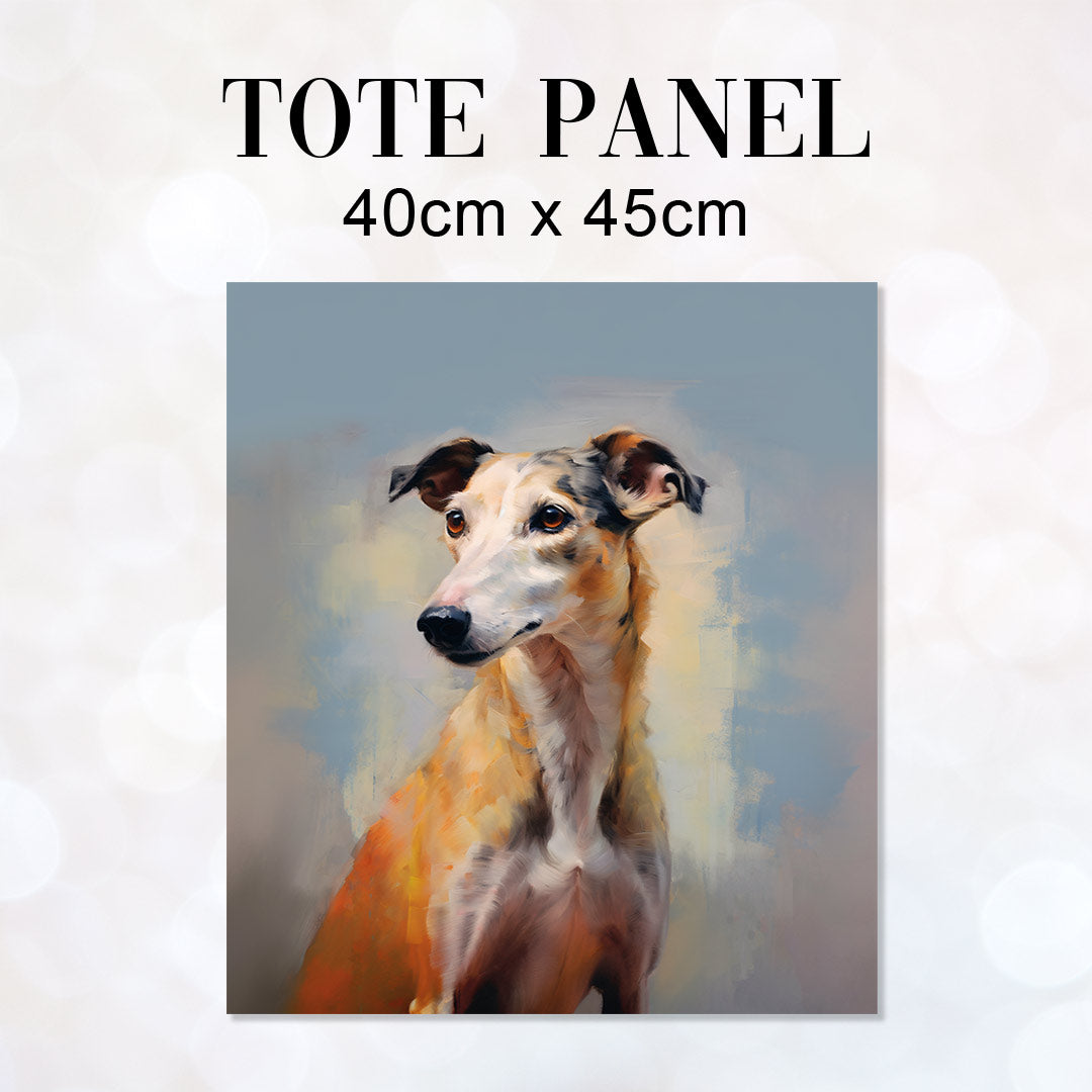 TOTE Dreamy Greyhound TP-44 Fabric Bag Panel