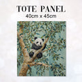 TOTE Eucalyptus Panda Fabric Bag Panel TP-440