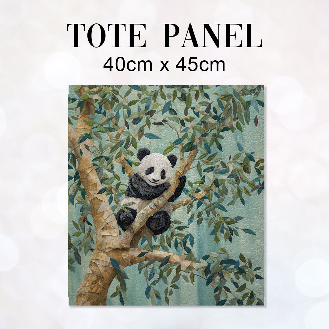 TOTE Eucalyptus Panda Fabric Bag Panel TP-440