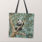 TOTE Eucalyptus Panda Fabric Bag Panel TP-440