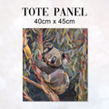 TOTE Quilted Koala Fabric Bag Panel TP-442