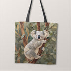TOTE Quilted Koala 2 Fabric Bag Panel TP-444