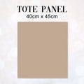 TOTE CO-ORD Quilted Emu Fabric Bag Panel TP-447