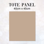 TOTE CO-ORD Quilted Emu Fabric Bag Panel TP-447