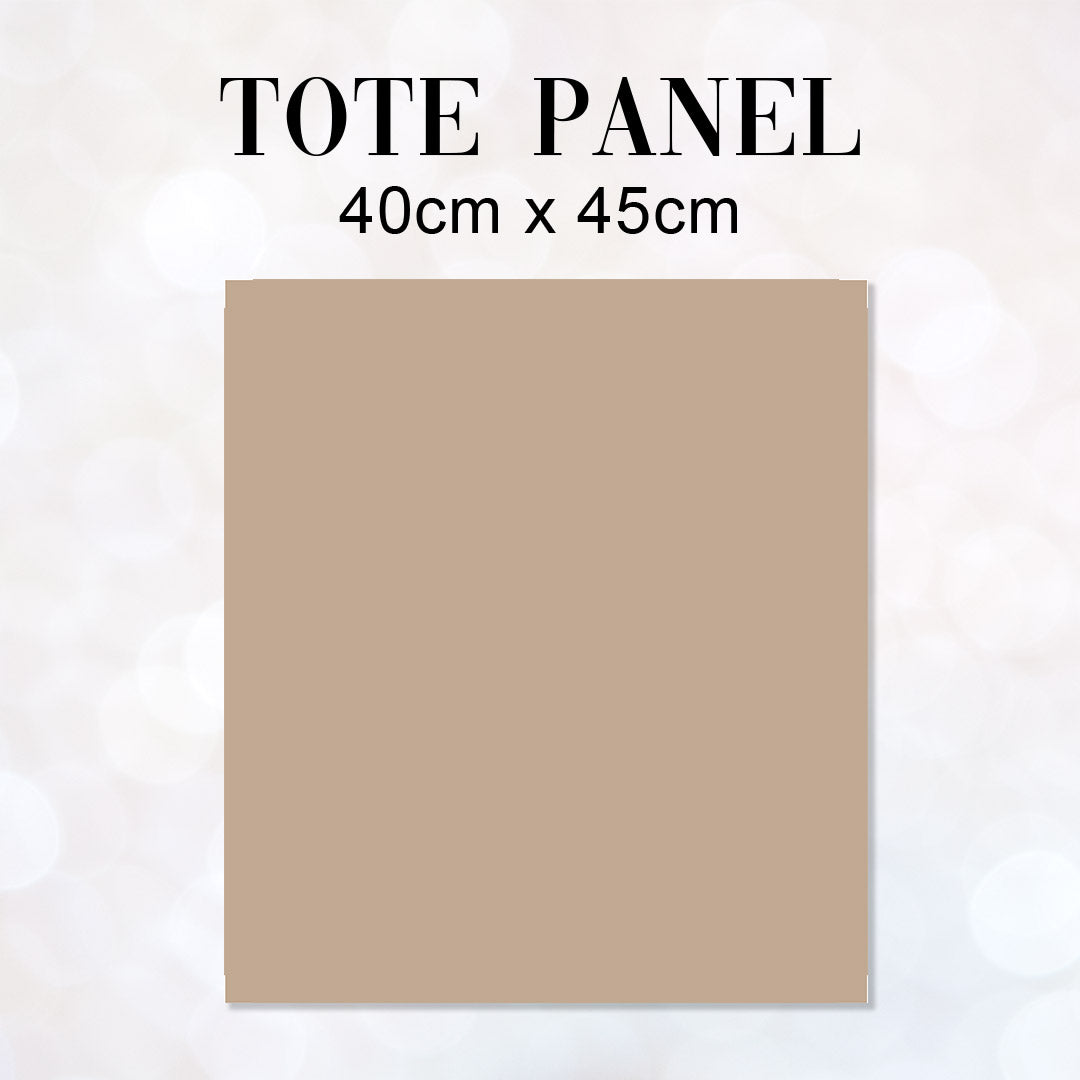 TOTE CO-ORD Quilted Emu Fabric Bag Panel TP-447