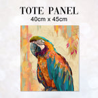 TOTE Colourful Parrot Fabric Bag Panel TP-452