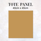 TOTE CO-ORD Quilted Giraffe Fabric Bag Panel TP-455