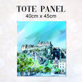 TOTE Edinburgh Castle Fabric Bag Panel TP-472