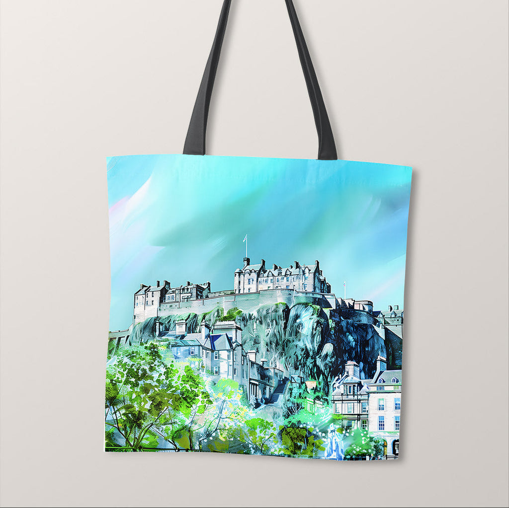 TOTE Edinburgh Castle Fabric Bag Panel TP-472