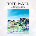 TOTE Isle of Skye Cliffs Fabric Bag Panel TP-475