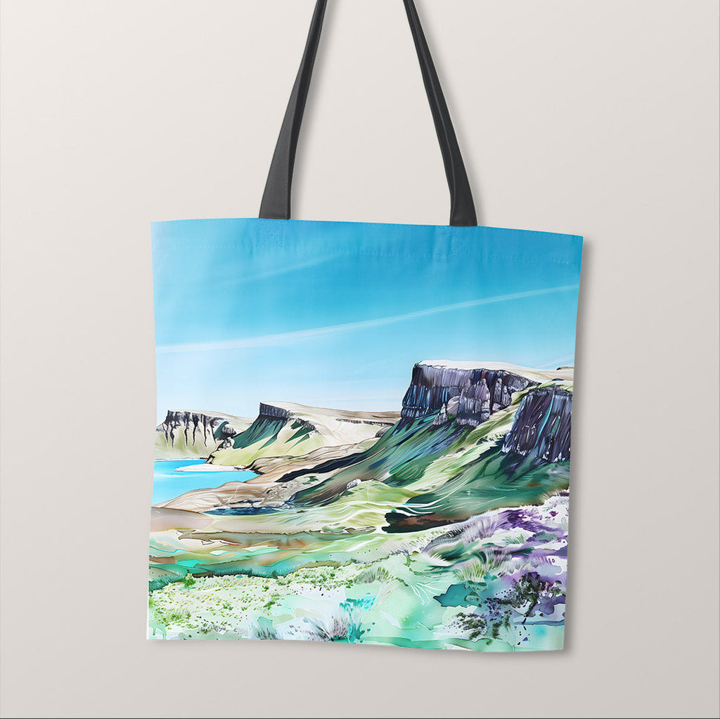 TOTE Isle of Skye Cliffs Fabric Bag Panel TP-475