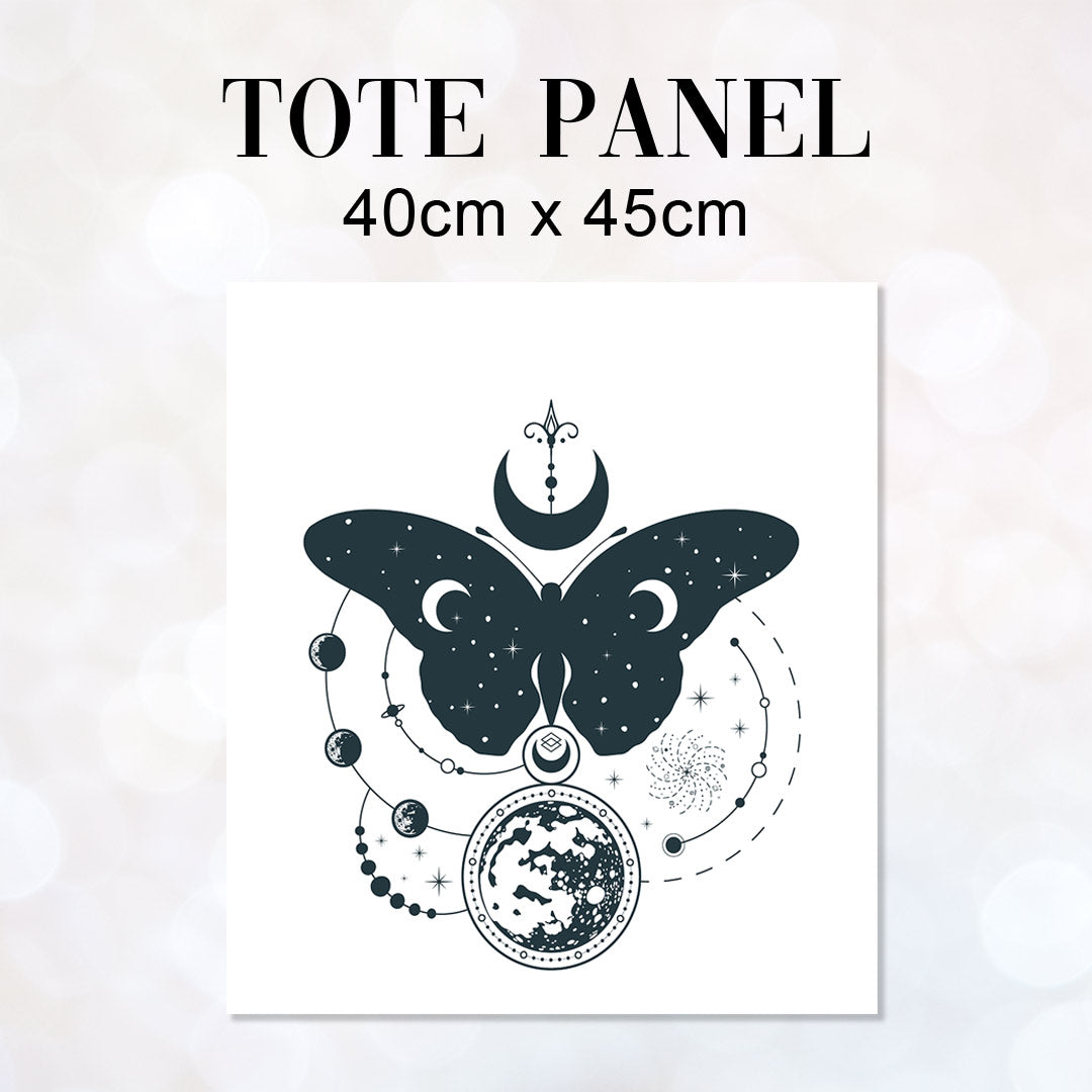 TOTE Butterfly Magic TP-48 Fabric Bag Panel