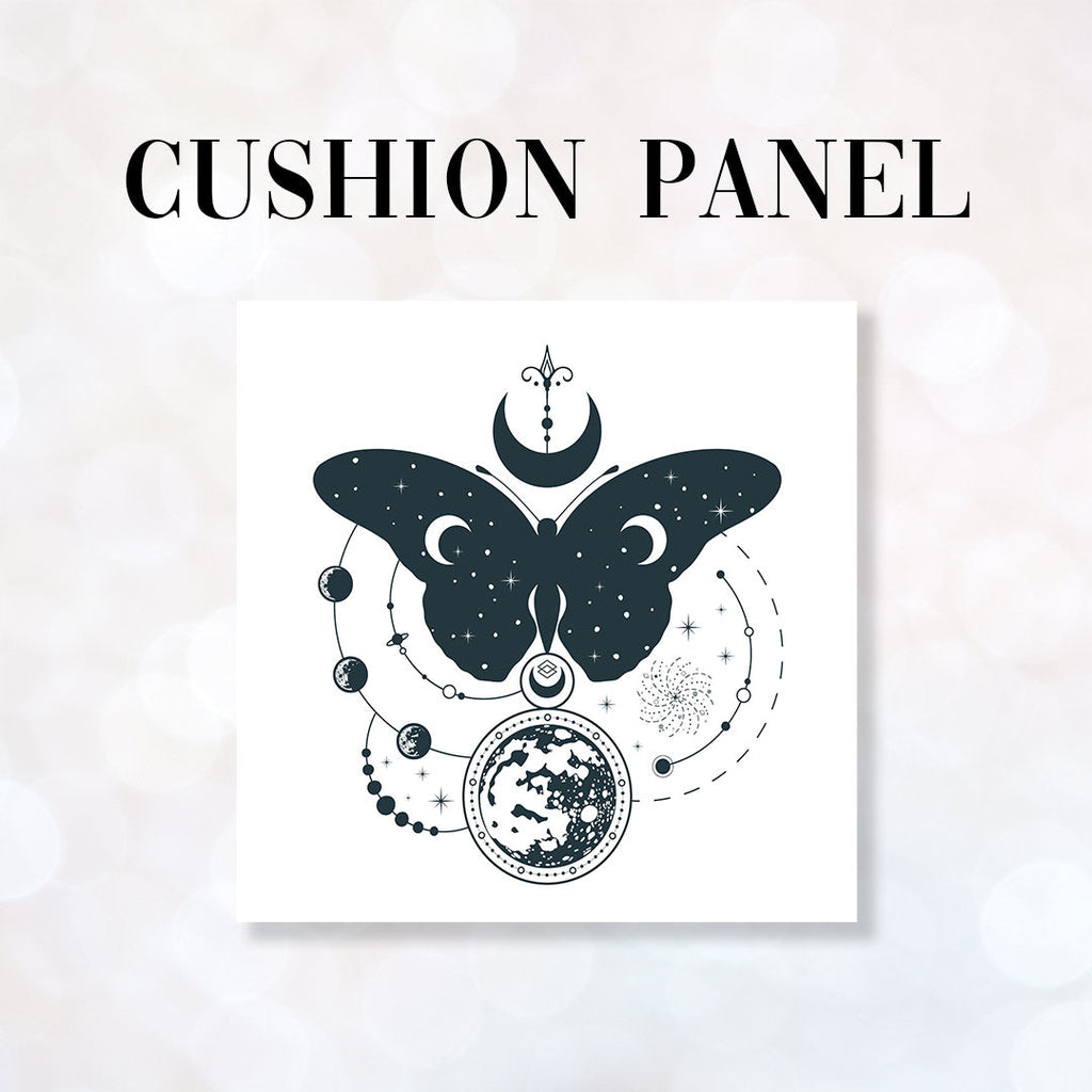 CUSHION Fabric Panel Butterfly Magic CP-48
