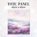 TOTE Watercolour Highlands at Dawn Fabric Bag Panel TP-485