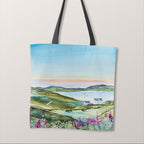 TOTE Highlands Cottage Fabric Bag Panel TP-486