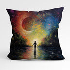 CUSHION Fabric Panel Sun Moon CP-5