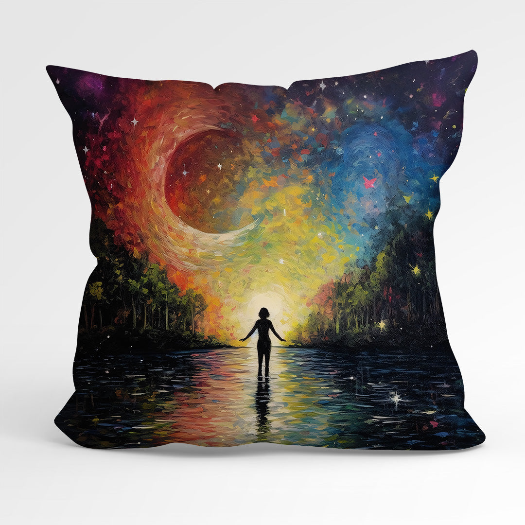 CUSHION Fabric Panel Sun Moon CP-5