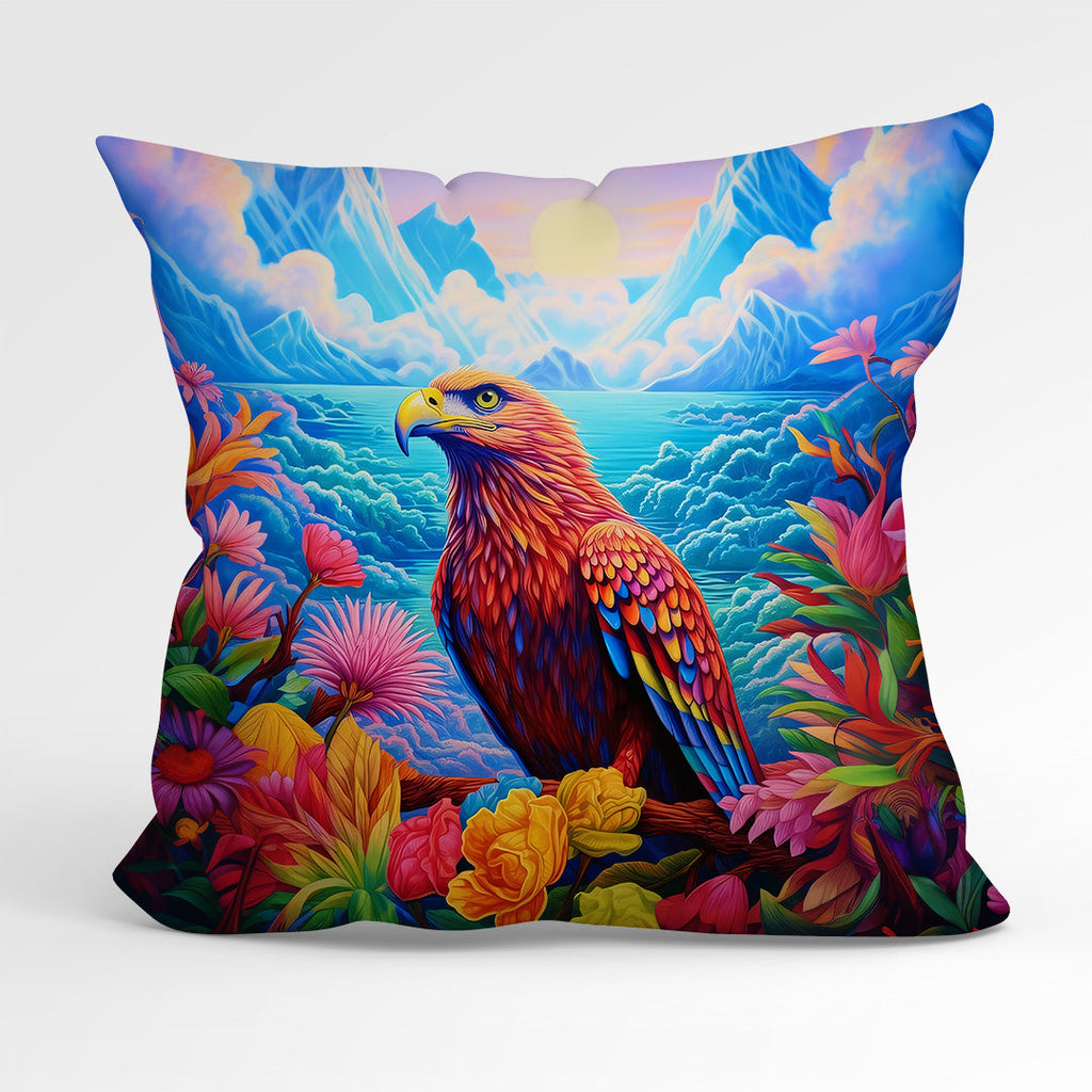 CUSHION Fabric Panel Bright Landscape Eagle CP-50