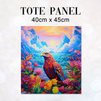 TOTE Bright Landscape Eagle TP-50 Fabric Bag Panel