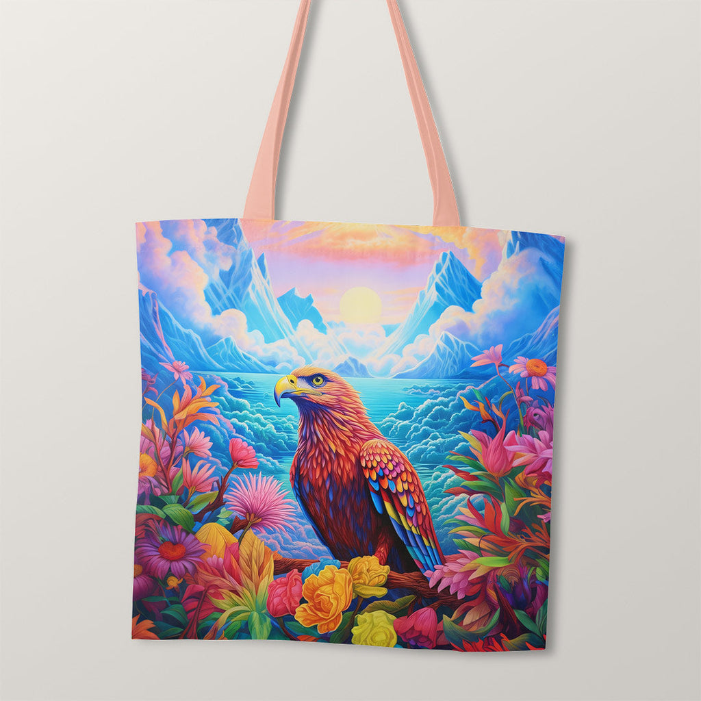 TOTE Bright Landscape Eagle TP-50 Fabric Bag Panel