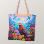TOTE Bright Landscape Eagle TP-50 Fabric Bag Panel