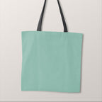 TOTE CO-ORD Black Greyhound On Mint Fabric Bag Panel TP-508