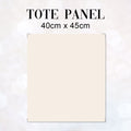 TOTE CO-ORD Cavalier Spaniel On Cream Fabric Bag Panel TP-510