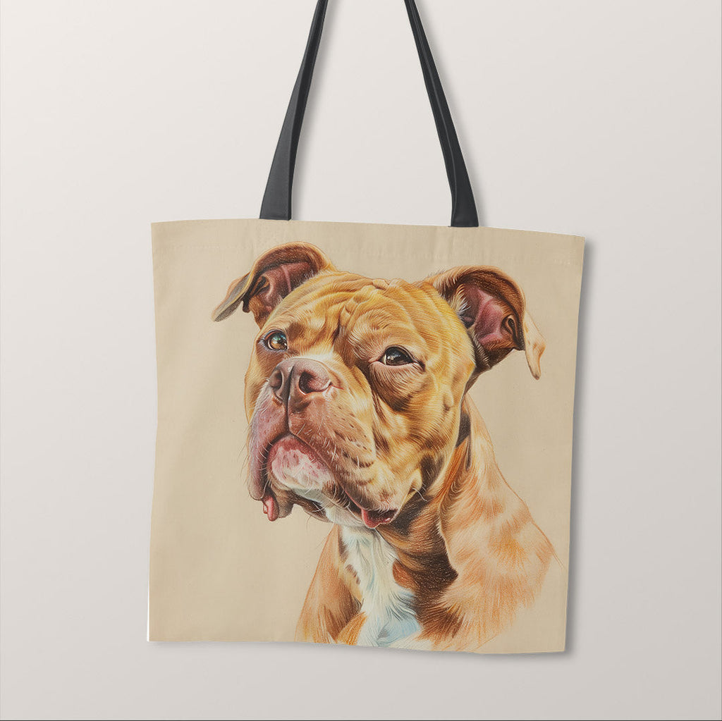 TOTE American XL Bulldog Fabric Bag Panel TP-511