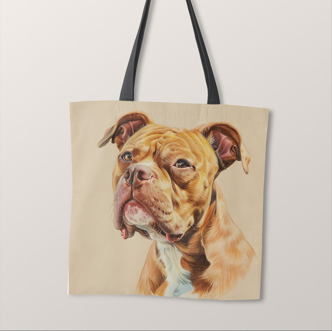 TOTE American XL Bulldog Fabric Bag Panel TP-511