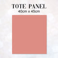 TOTE CO-ORD Great Dane Dog On Pink Fabric Bag Panel TP-517