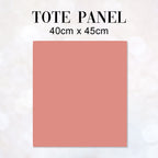 TOTE CO-ORD Great Dane Dog On Pink Fabric Bag Panel TP-517