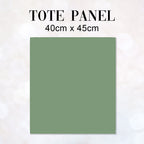 TOTE Rhodesian Ridge Dog Green CO-ORD Fabric Bag Panel TP-547