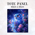 TOTE Fantasy Owl Fabric Bag Panel TP-566