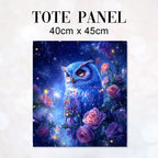 TOTE Fantasy Owl Fabric Bag Panel TP-566