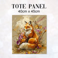 TOTE Autumn Fox 2 Fabric Bag Panel TP-568